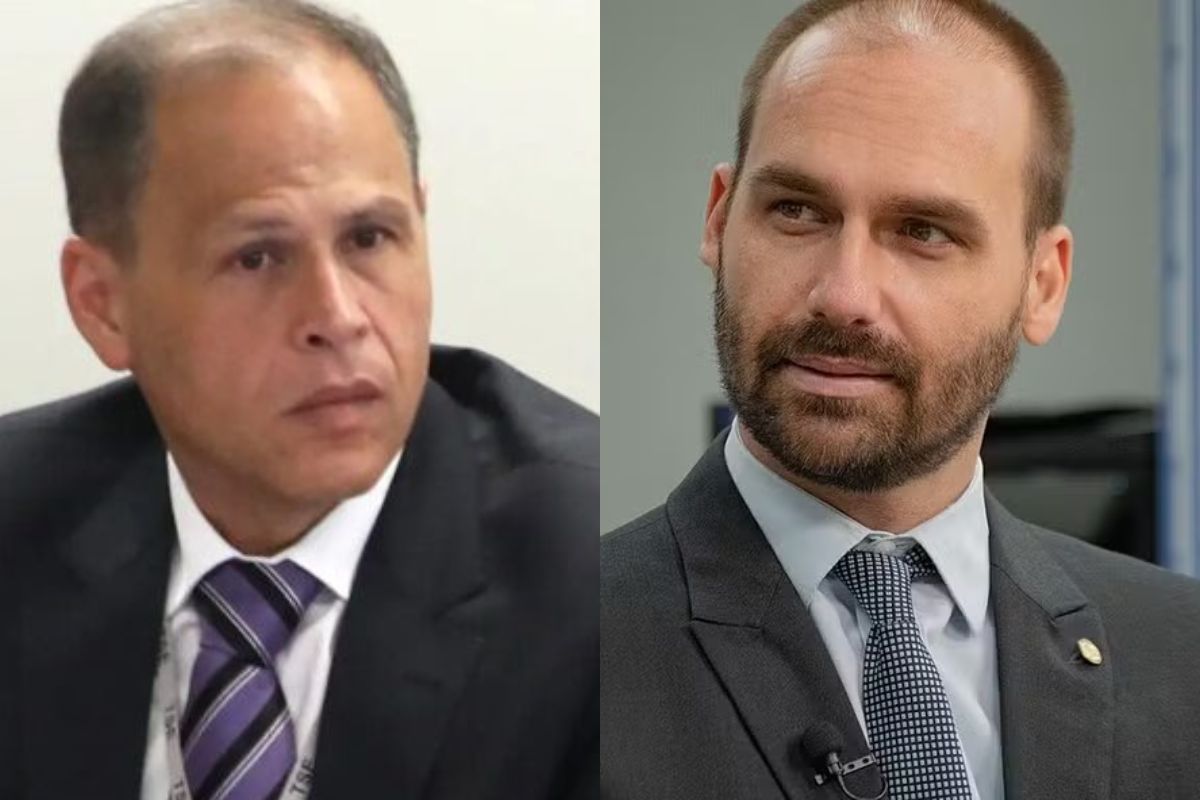 Eduardo Tagliaferro e Eduardo Bolsonaro