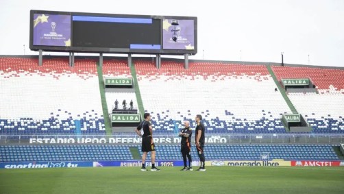 Estádio Defensores Del Chaco, em Assunção, no Paraguai