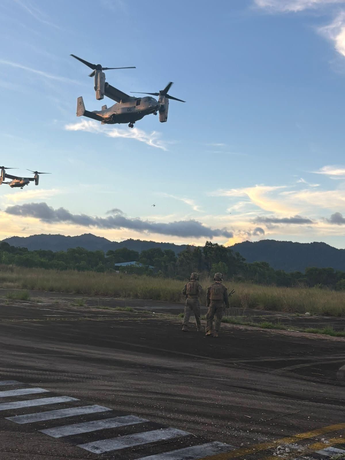 Exercícios militares dos EUA em Trinidad e Tobago • X/ Embaixada dos EUA em Porto Espanha
