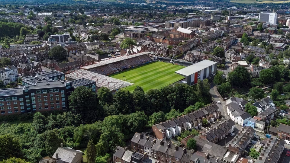 St James Park, estádio do Exeter City