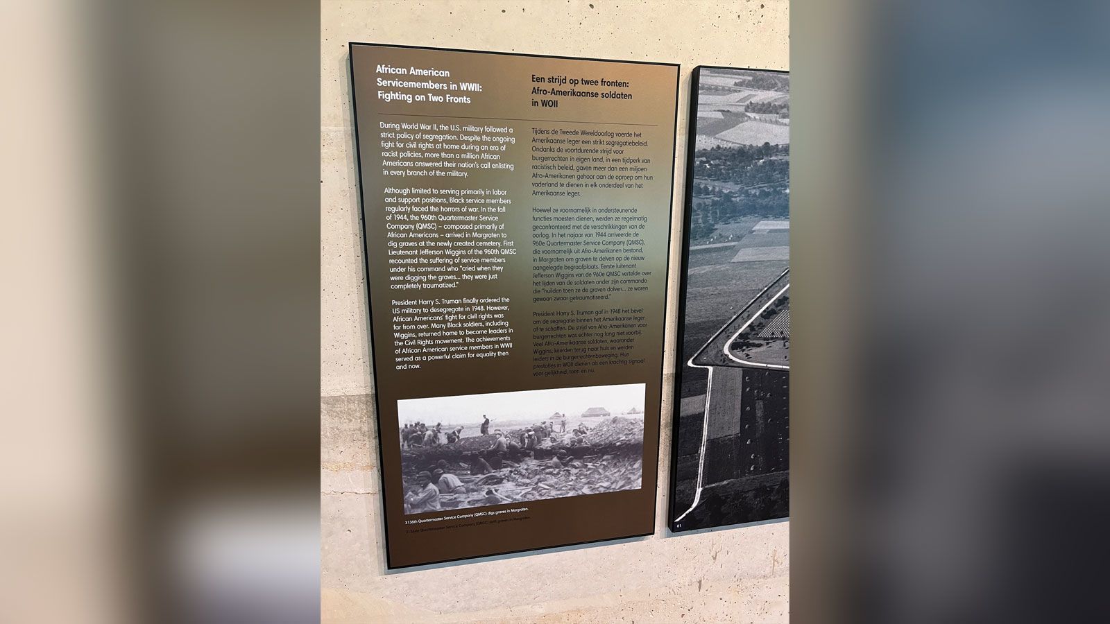 Exposição sobre soldados negros na Segunda Guerra Mundial • Fundação Libertadores Negros na Holanda via CNN Newsource