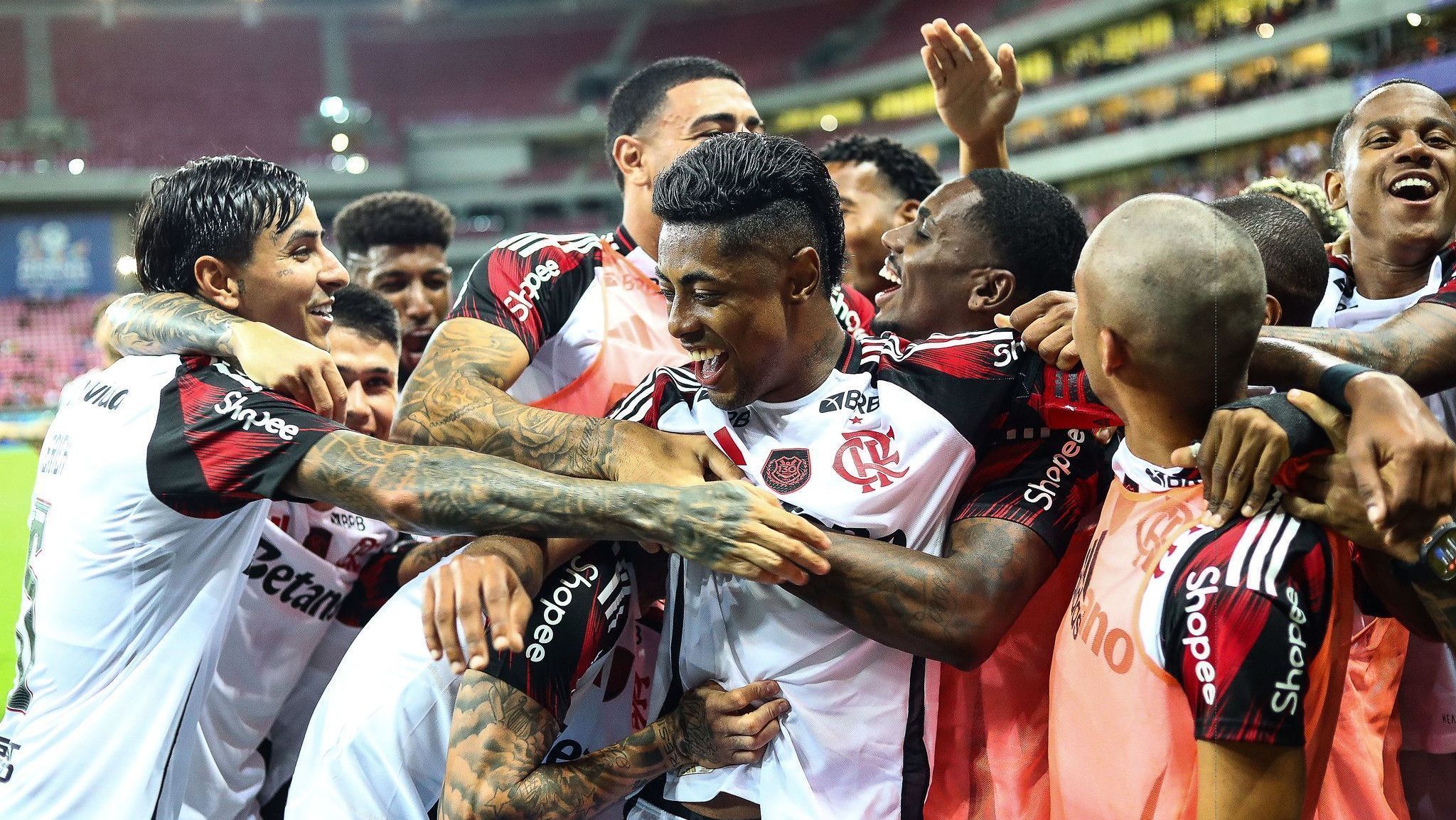 Flamengo goleou o Sport por 5 a 1