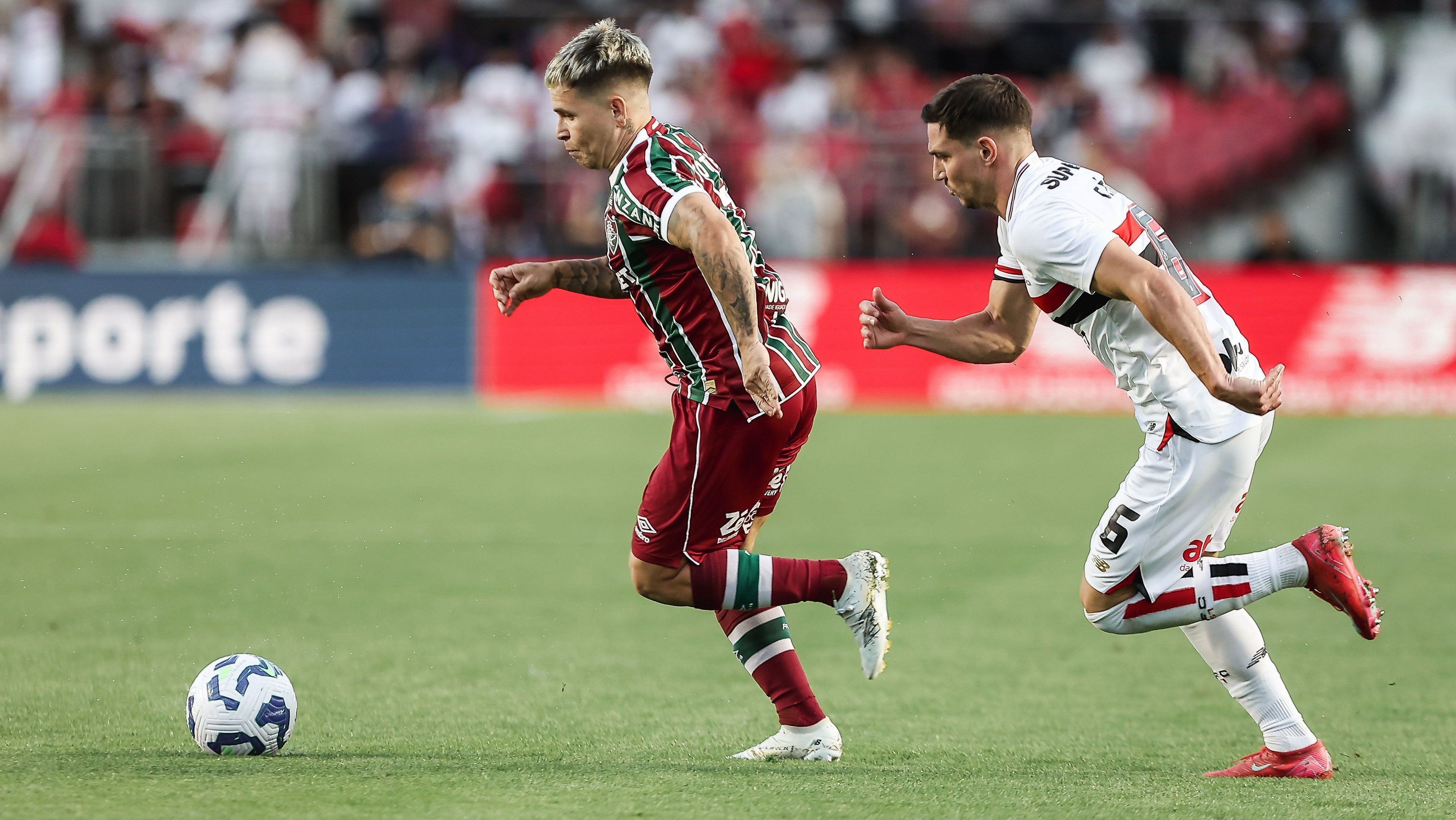 Fluminense e São Paulo pelo Brasileirão