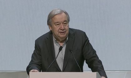 COP30: Não há solução sem transição para energias renováveis, diz Guterres