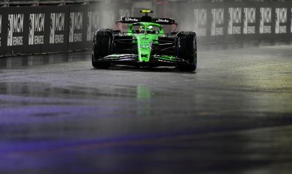 Bortoleto larga em 18º após sofrer com chuva forte em Las Vegas