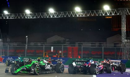 Fórmula 1: Bortoleto abandona GP de Las Vegas após nova batida com Stroll