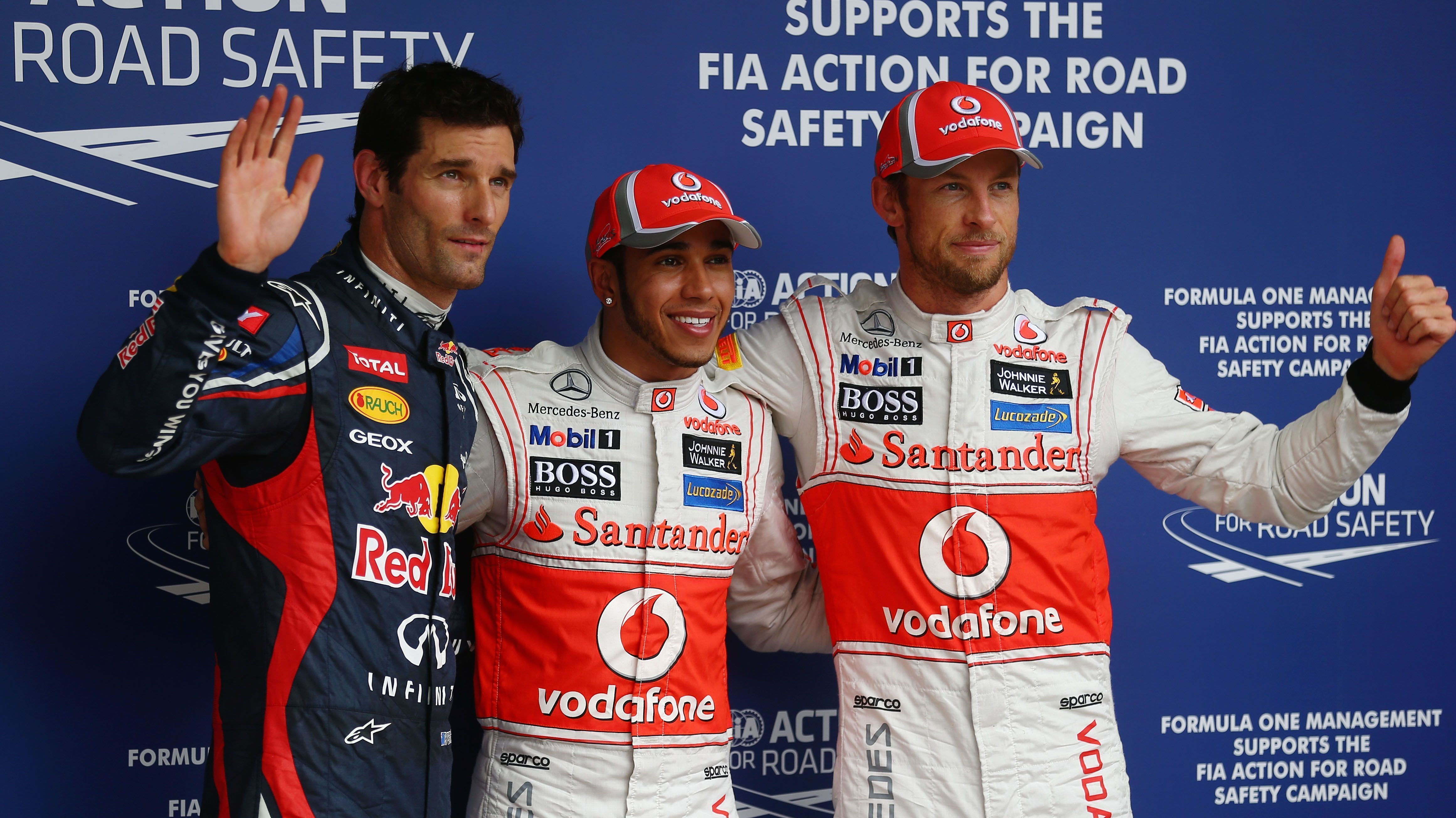 Lewis Hamilton conseguiu a pole no Brasil em três oportunidades (2012 (foto), 2016 e 2018)