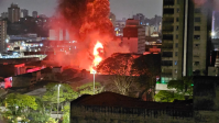 SP: Quatro edificações comerciais foram atingidas por incêndio em SBC