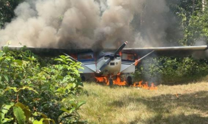 Piloto foge após avião em atitude suspeita ser interceptado pela FAB em RR