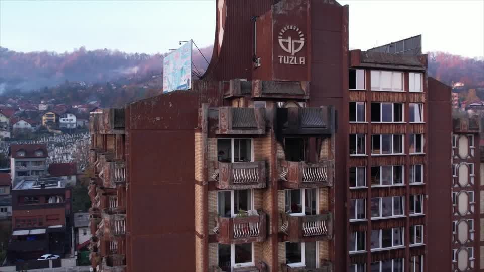 Incêndio atinge lar de idosos na Bósnia