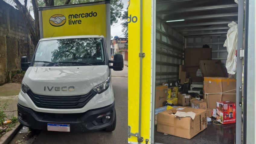 Mercadoria era avalia em R$ 10 mil • Reprodução
