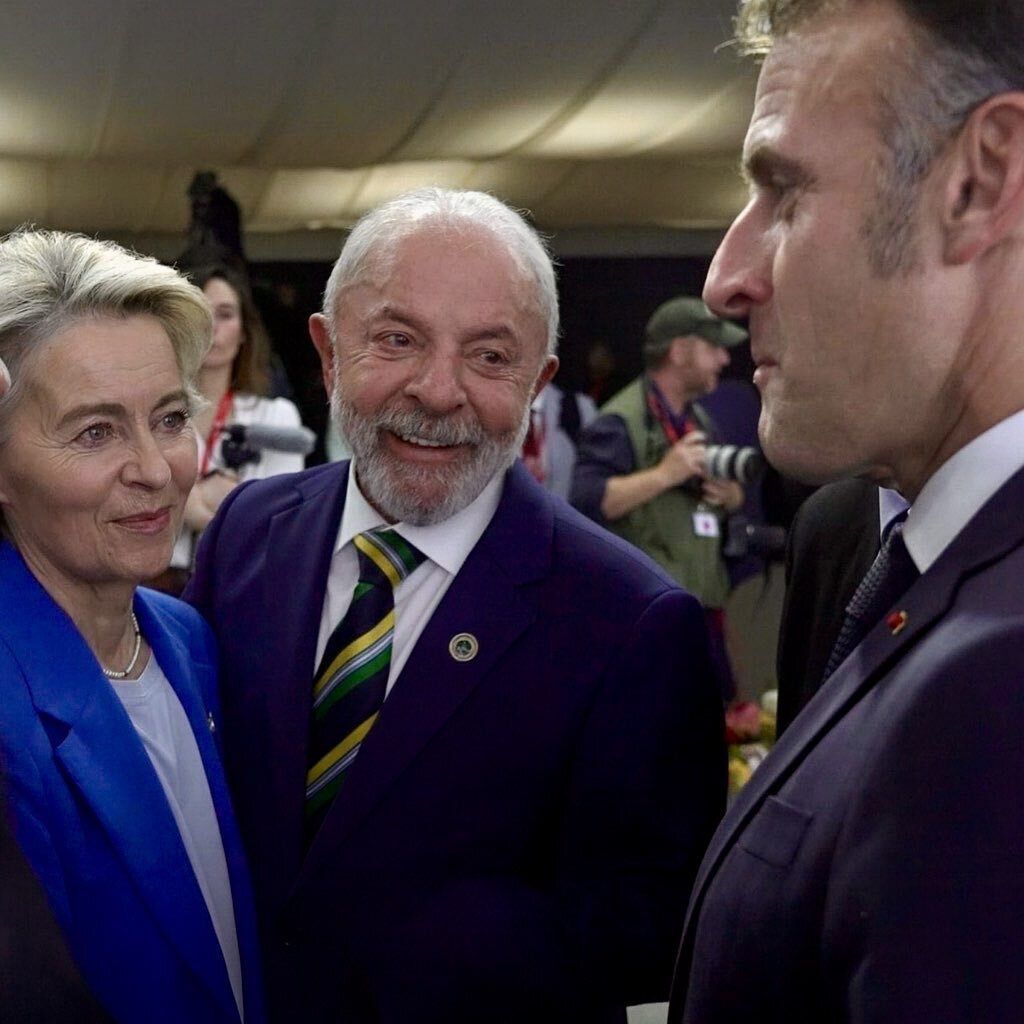 Lula e Von der Leyen