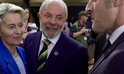 Lula e Von der Leyen