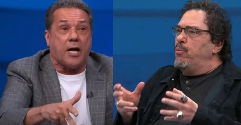 Luxemburgo e Casagrande discutem durante programa de Galvão Bueno na Band