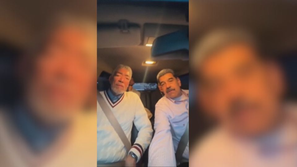 Maduro publica vídeo dirigindo em Caracas