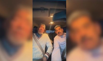 Vídeo: Maduro dirige em Caracas enquanto aliado diz que "tudo está normal"