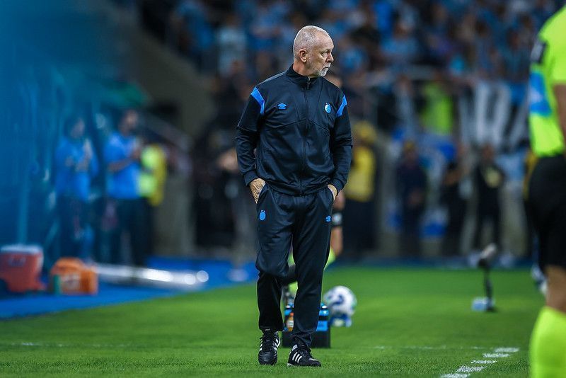 Mano Menezes em Gremio x Palmeiras