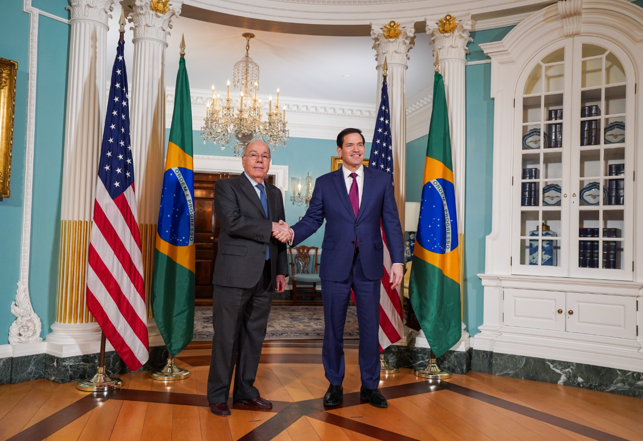 Mauro Vieira e Marco Rubio