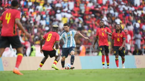 Amistoso entre Angola x Argentina
