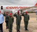 Avião que já foi usado por Maduro viaja para fronteira com o Brasil