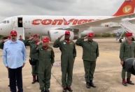 Avião que já foi usado por Maduro viaja para fronteira com o Brasil
