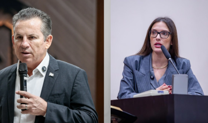 Real Time: Mauro Mendes e Janaína Riva lideram disputa ao Senado no MT