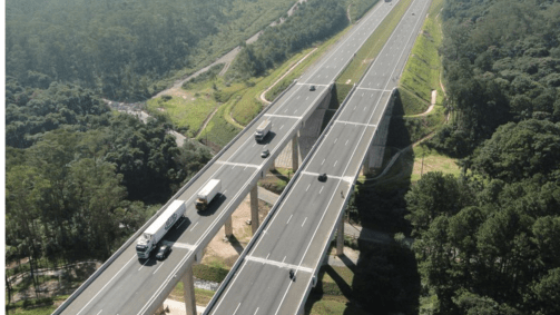 O caso ocorreu por volta das 3h da madrugada, no km 68+100 do Rodoanel.