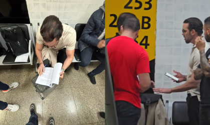 Os homens foram identificados como Haran Santiago Girão Sampaio e Danillo Coelho de Sousa, alvos da operação Carbono Oculto 86. 