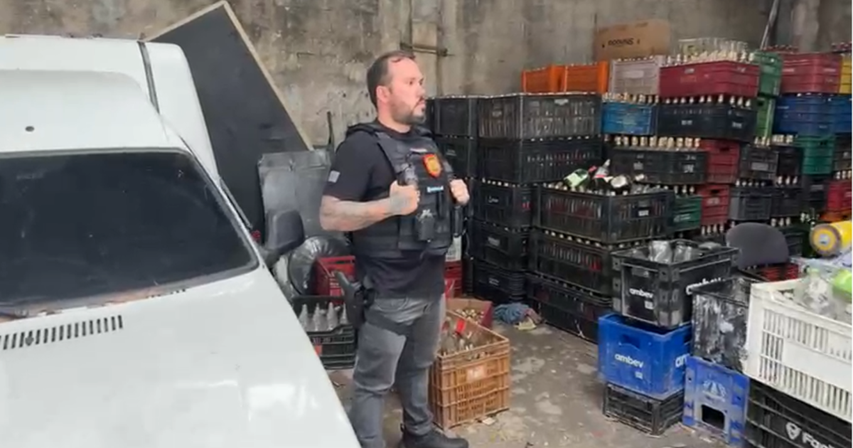 Polícia faz operação contra falsificação de bebidas alcóolicas em SP e PR