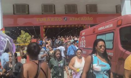 RJ: Reabertura de loja em Duque de Caxias tem tumulto e deixa duas feridas