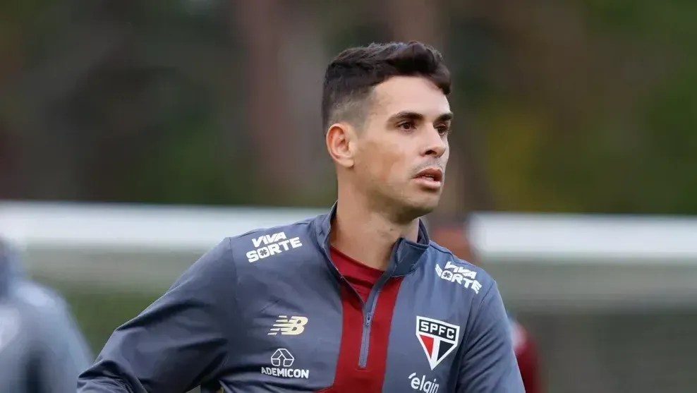Oscar durante treino