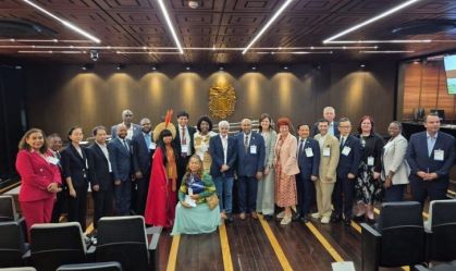 Parlamentares da União Interparlamentar, em Belém