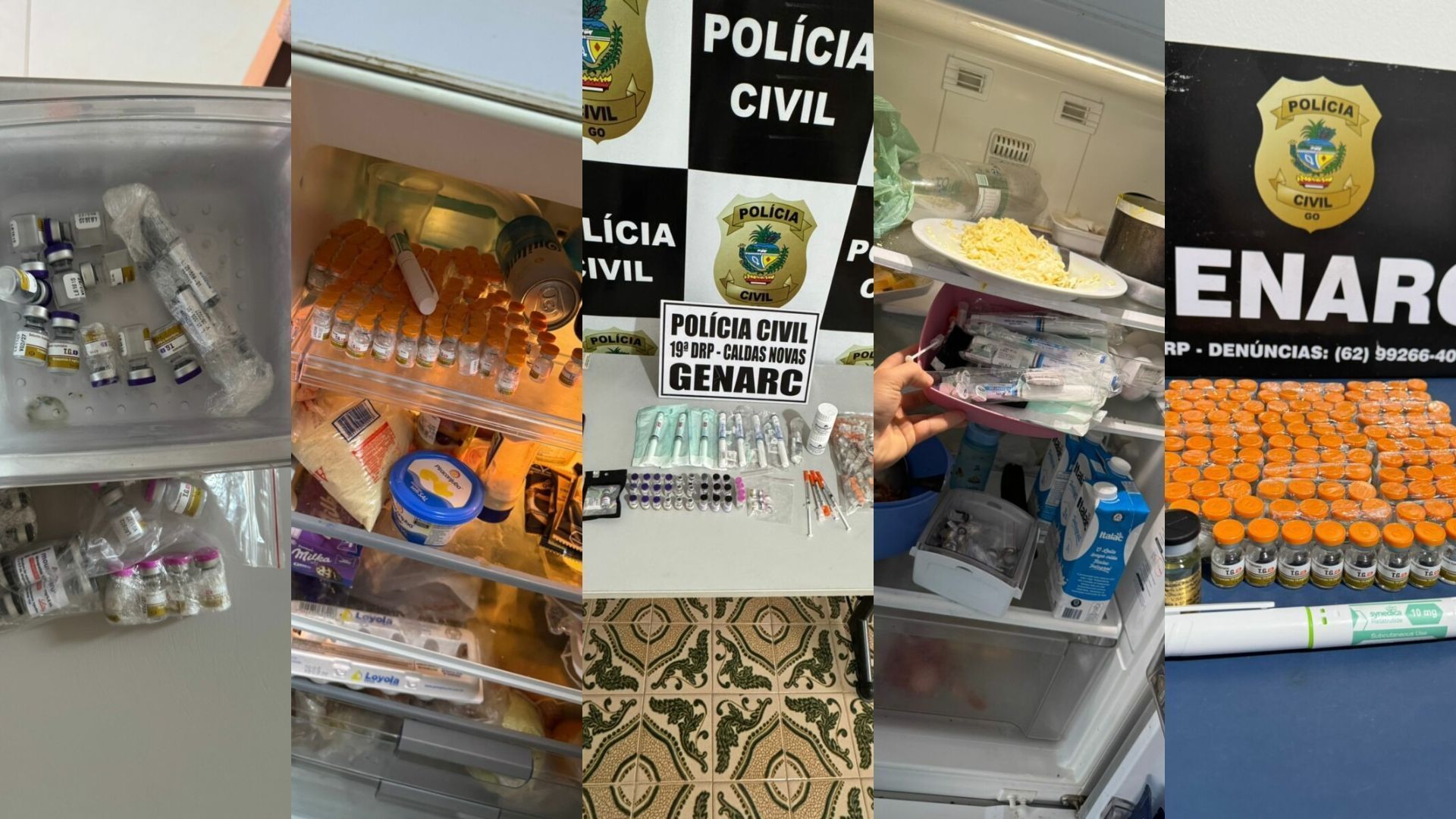Polícia deflagra operação contra a venda ilegal de emagrecedores em Goiás