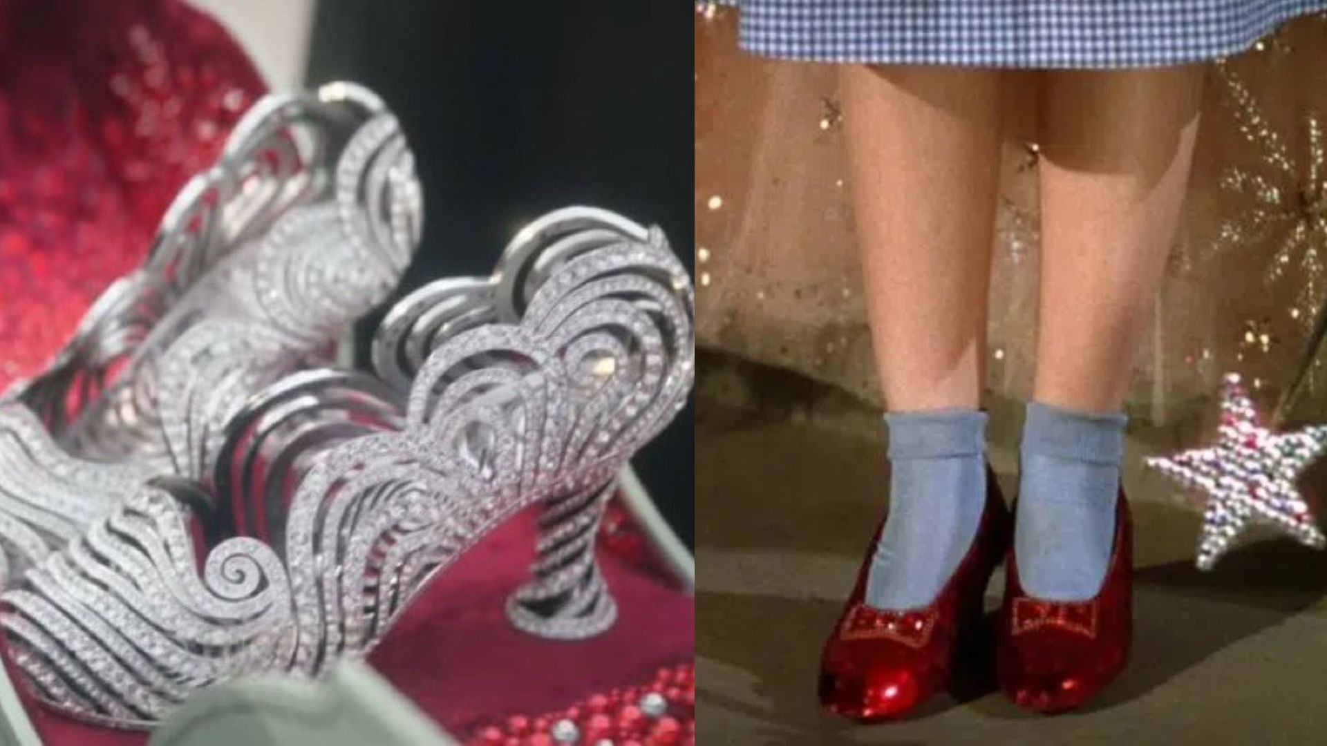 Prateados ou diamante de rubi? que cor são os sapatinhos de Dorothy