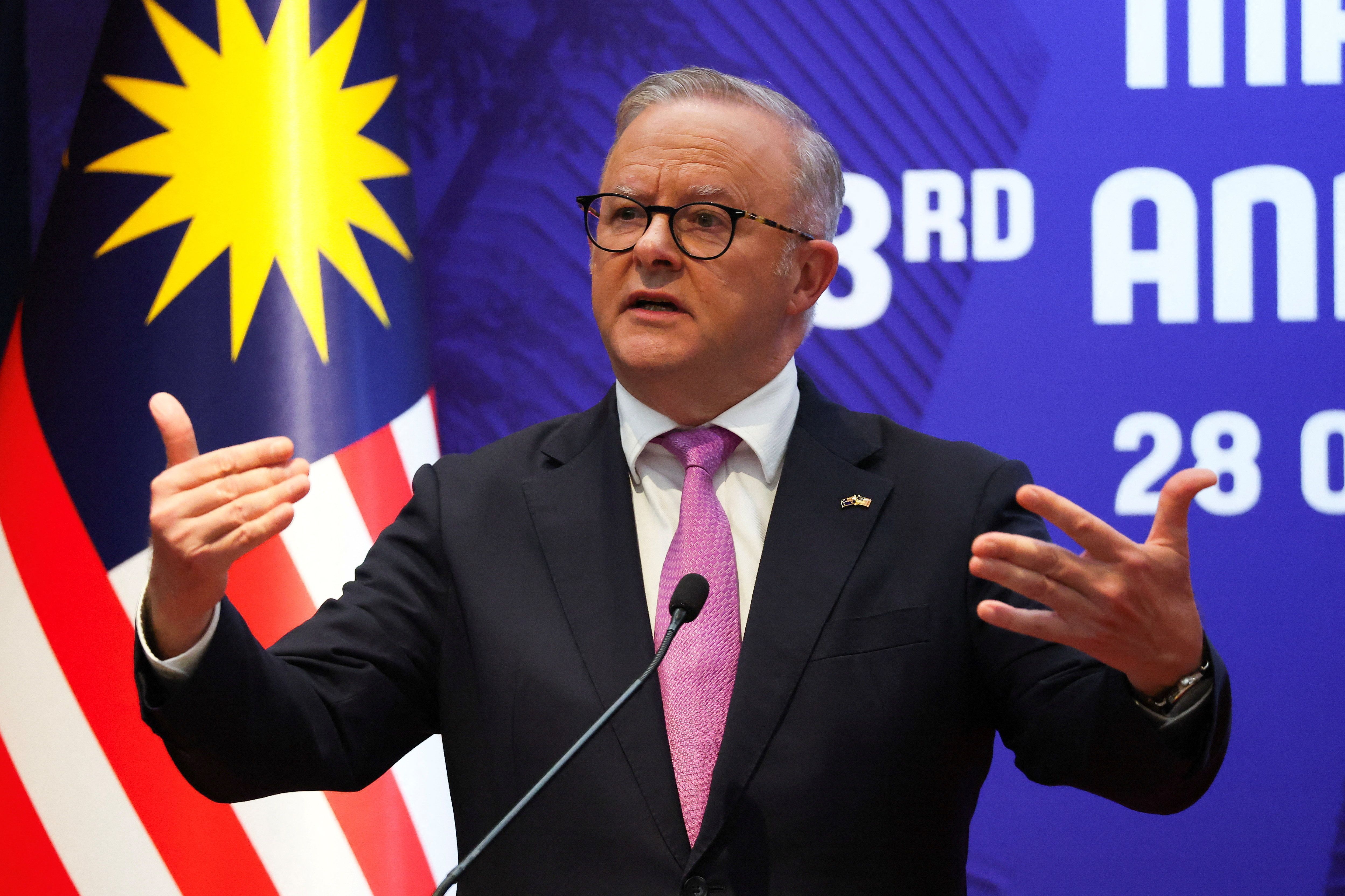Premiê australiano Anthony Albanese