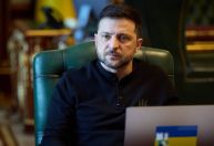 Drones são avistados perto da rota de voo de Zelensky, diz mídia local