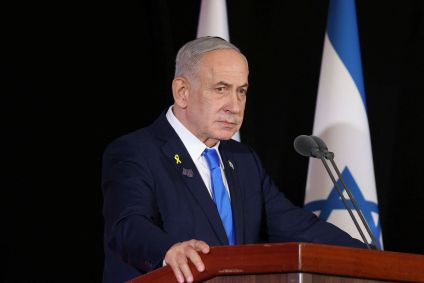 Primeiro-ministro de Israel, Benjamin Netanyahum em Jerusalém