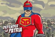 "Super Bigode": Venezuela usa super-herói em campanha contra EUA