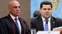 Moraes e Alcolumbre se reúnem no Congresso para tratar sobre segurança