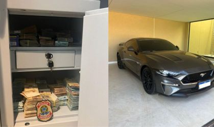 Dinheiro, armas e carros: veja o que a PF apreendeu na operação de hoje