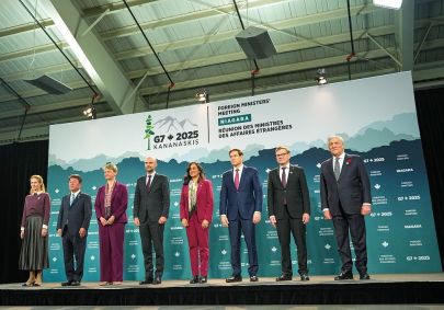 Ministros do G7 no Canadá