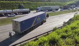 Falsa bomba no Rodoanel: empresa defende motorista e diz que ele fez certo
