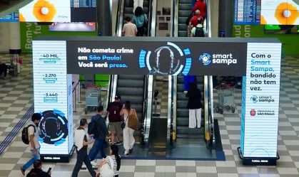 Aeroporto de Congonhas terá 20 câmeras integradas ao Smart Sampa
