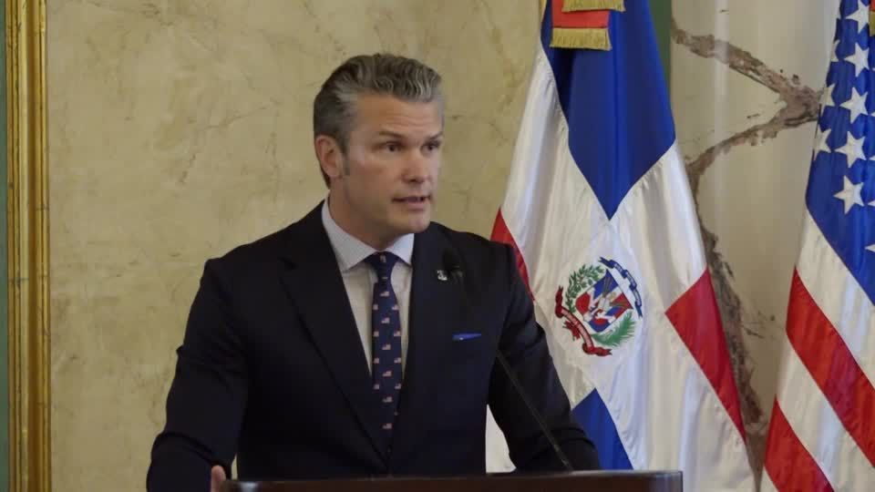 Secretário de Defesa dos EUA, Pete Hegseth