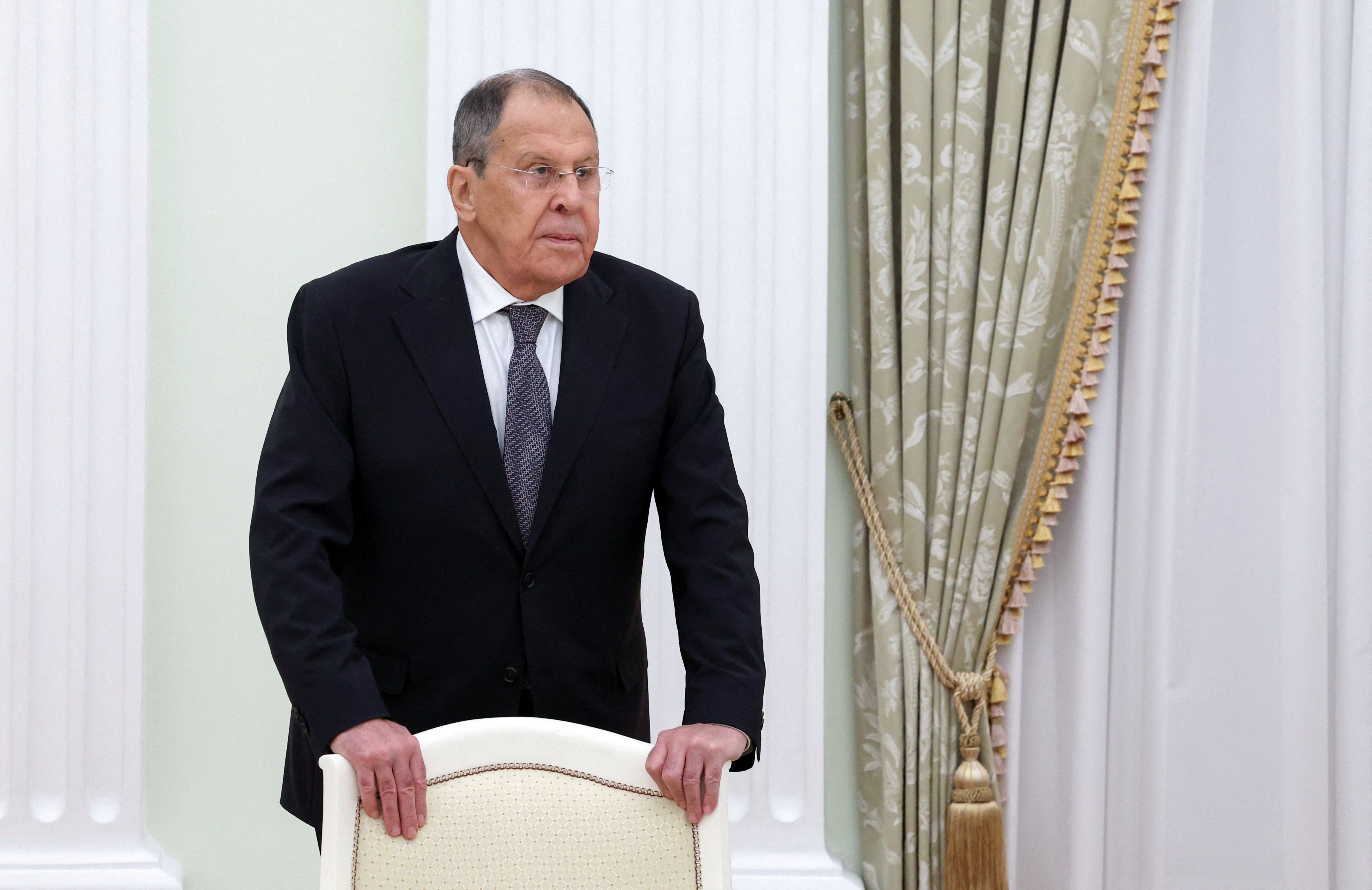 Sergei Lavrov em Moscou