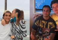 Shawn Mendes e filho de Ivete posam em foto na casa da artista em Salvador