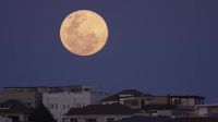 Fria e intensa: última superlua do ano brilha no céu