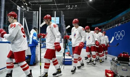 Time russo de hóquei no gelo