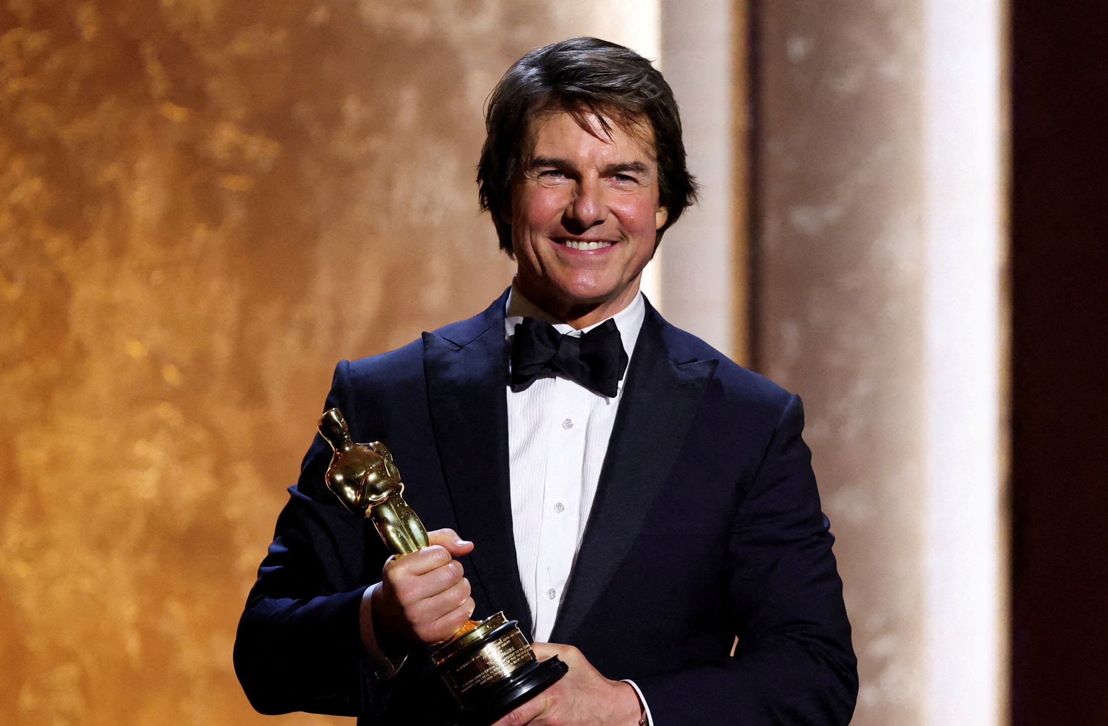 Tom Cruise recebe Oscar honorário