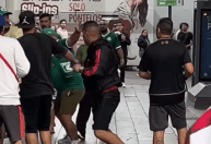 Libertadores: Torcedores de Flamengo e Palmeiras brigam em Lima